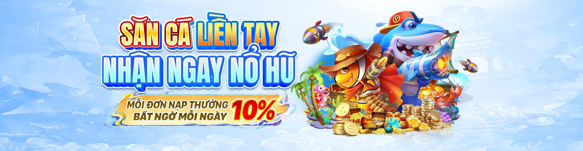 Thế giới Bắn Cá Online lode đầy màu sắc và phần thưởng